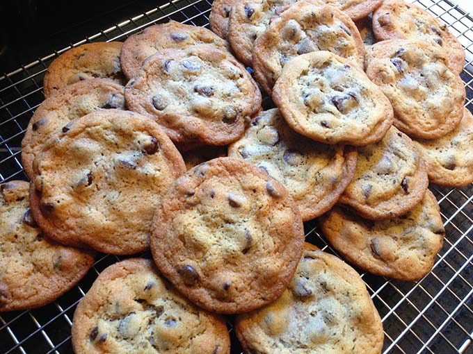 Colorful true story about a secret chocolate chip cookie recipe and its entrepreneur (of sorts) owner.