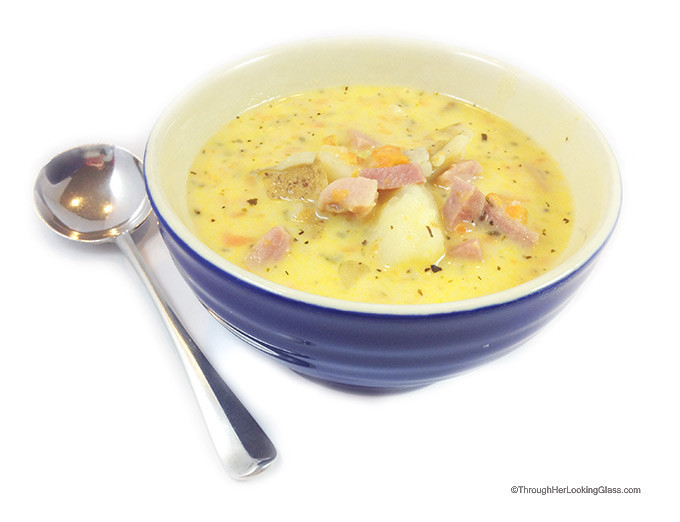 Best Eva Ham and Cheese Soup. Chock full of veggies, Ham and Cheese Soup works for a crowd. Perfect in the fall and winer. Serve with bread and a salad.