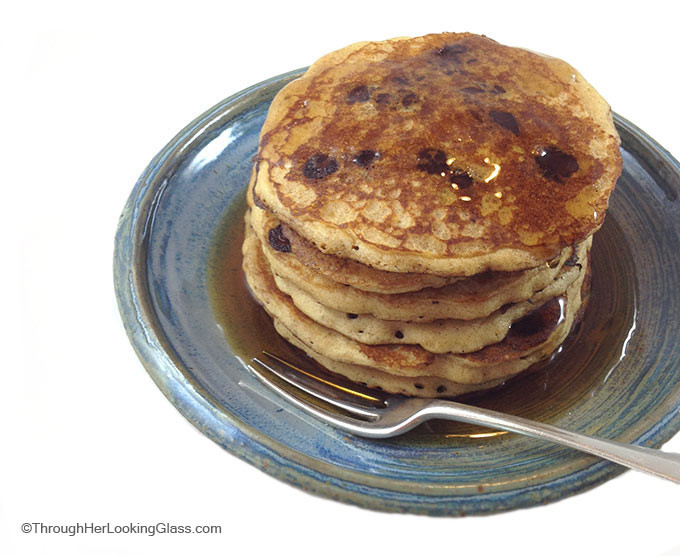 Catherine's Whole Wheat Pancakes. Tender, wheat pancakes. Tasty, healthy recipe. Add in chocolate chips or blueberries for an extra special breakfast treat.