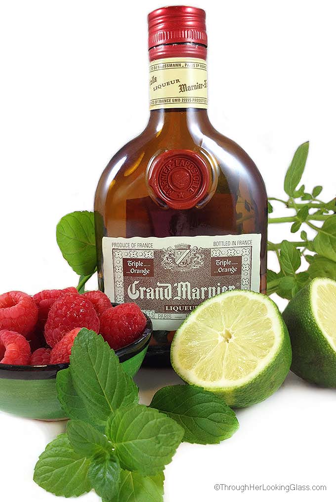 Grand Marnier Berry Salad Through Her Looking Glass