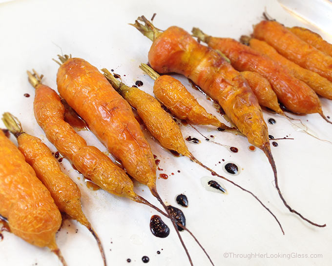 Honey Roasted Dill Carrots Through Her Looking Glass