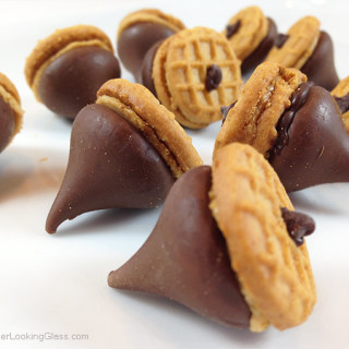 Peanut Butter Chocolate Acorns