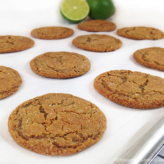 Lime Sugared Gingersnaps: the ginger and lime zest give these cookies a little tart zing, while the sugar keeps them sweet.