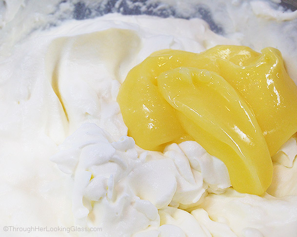 Lemon Cream with Lemon Curd is a delightful lemon filling with whipped cream. Sweet and tart. Creamy and delicious. This takes lemon curd to the next level!