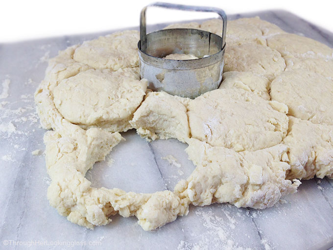 Mile High Buttermilk Biscuits. Light & flaky traditional New England biscuits that rise high. Easy to make. Yummy to eat. Butter & jam. Uh huh.