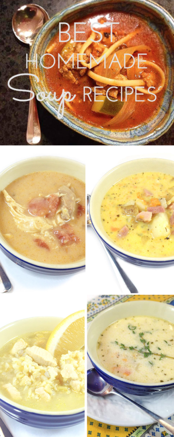 Five Best Homemade Soup Recipes - Through Her Looking Glass