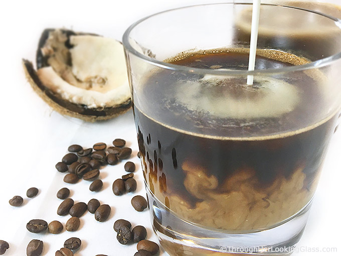 Clean Eating Coconut Coffee Creamer Through Her Looking Glass