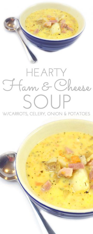 Hearty Ham and Cheese Soup - Through Her Looking Glass