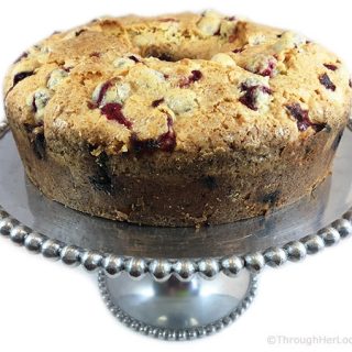 Sugared Cranberry Pound Cake. From-scratch, buttery almond-flavored pound cake is studded with sugared cranberries for a sweet and tart treat that's irresistible on your holiday dessert table