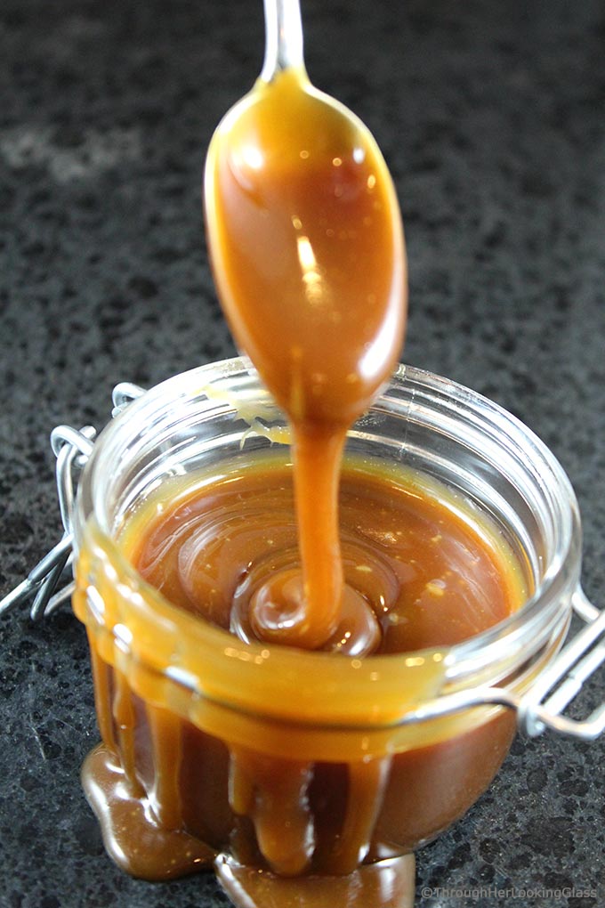 Salted Caramel Sauce - Through Her Looking Glass