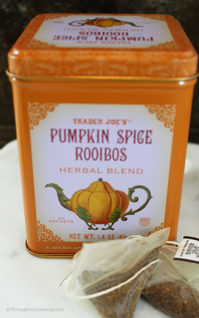 Maple Pumpkin Spice Tea Latte: wrap your hands around this warm, comforting mug in the cooler months. Rich, creamy, and sweetened with pure maple syrup.