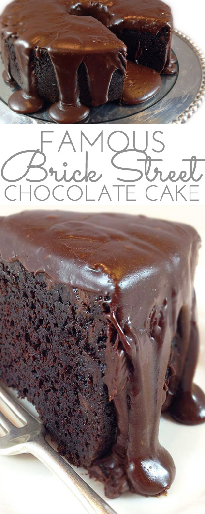 Brick Street Chocolate Cake Through Her Looking Glass