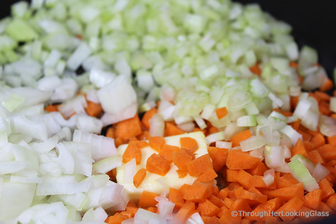 Tried and true, this Irish Potato Chowder Recipe won't disappoint! Creamy, rich chowder chock full of potatoes, carrots, celery and herbs.