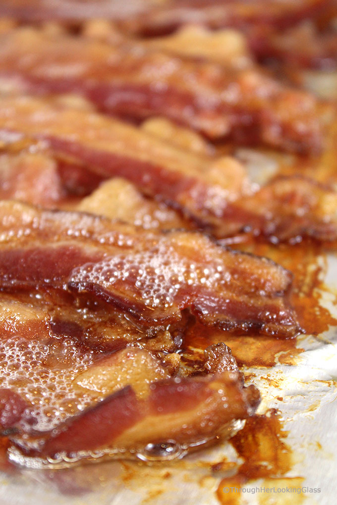 How to Bake Bacon in the Oven. Baking bacon is so much easier (and less messy) than frying it on the stovetop or cooking it in the microwave. Learn all the best tips to bake bacon in the oven today!