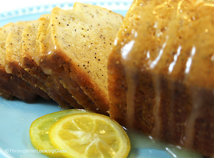 Almond Glazed Lemon Poppy Seed Bread is a moist and scrumptious sweet bread with a crackly almond glaze. Easy to make in one bowl, this bread is not your typical lemon poppy seed bread.