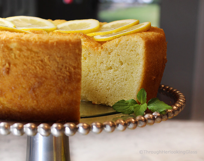 1920 Famous Ritz Carlton Lemon Pound Cake Recipe is the one for you! This dense, old-fashioned buttery lemon pound cake was a favorite dessert at the Ritz Carlton in the 1920's and it's still popular today.