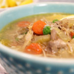 If you've ever tasted a hearty Homemade Turkey Soup, you know it's chock full of fresh flavor and nutrition. The tantalizing aroma of turkey soup simmering the day after a big holiday meal is mouthwatering!