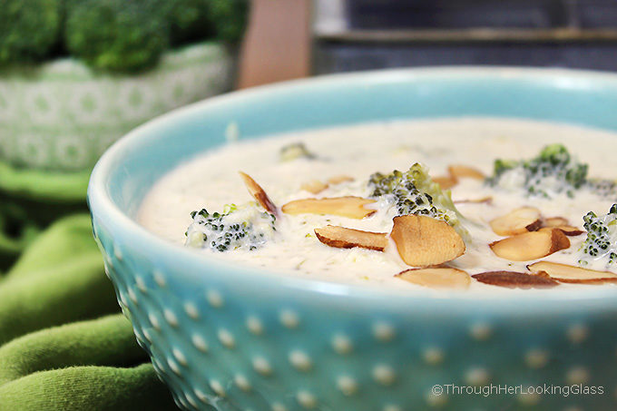 This Keto Cream of Broccoli Soup Recipe is perfect if you're looking for a rich and creamy low-carb broccoli soup that's easy to make!