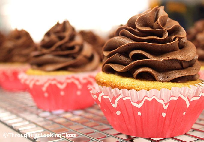 King Arthur Best Birthday Cupcakes are tender, yellow cake cupcakes piped with luscious chocolate buttercream. Sprinkles or not, they're hands down the best birthday cupcakes I've ever baked.